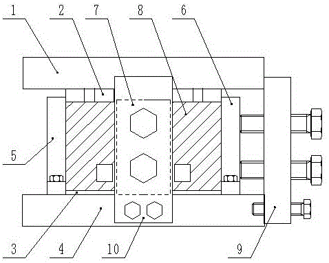 一种转子磁极盒叠压成型工装的制作方法