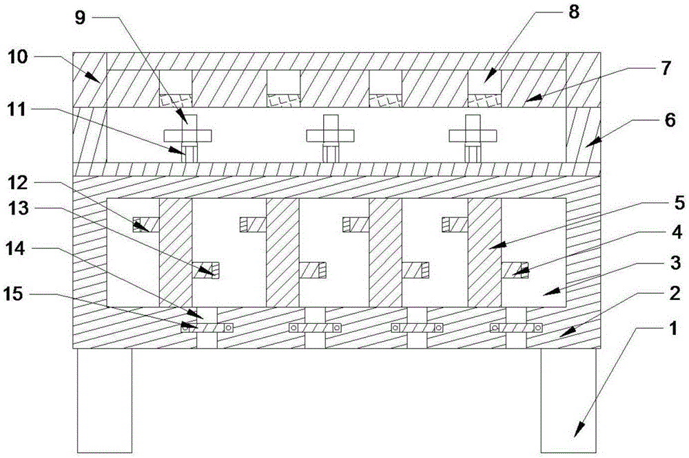 一种带网线规整的路由器架设台的制作方法