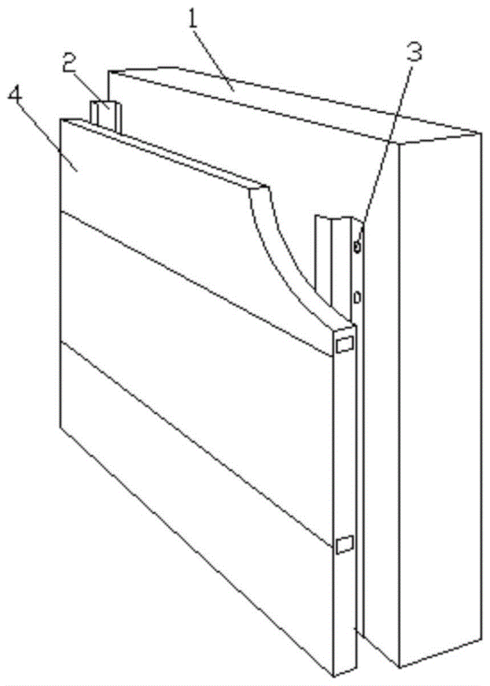 一种建筑外墙防火装饰板组件的制作方法