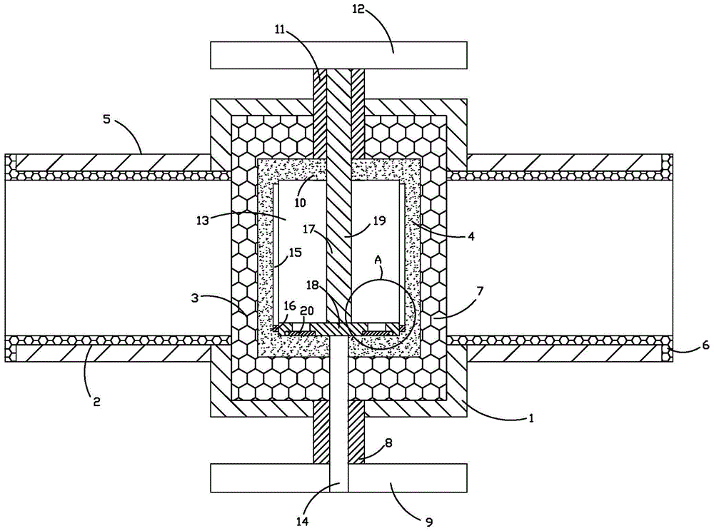 一种衬氟球阀的制作方法