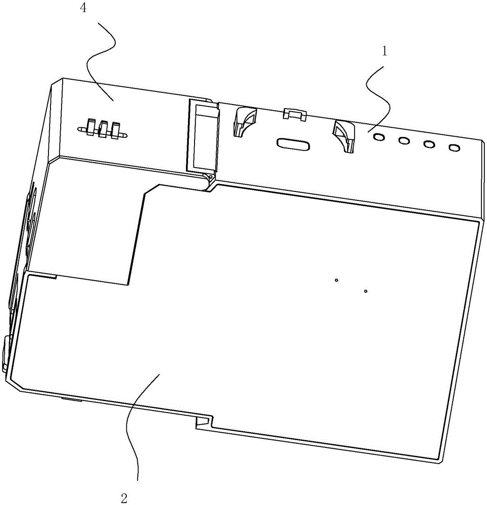 一种翻盖式电能表的制作方法