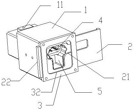 一种卡夹测试模块的制作方法