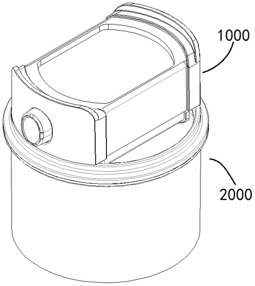 一种圆桶型固定座及摇表器的制作方法