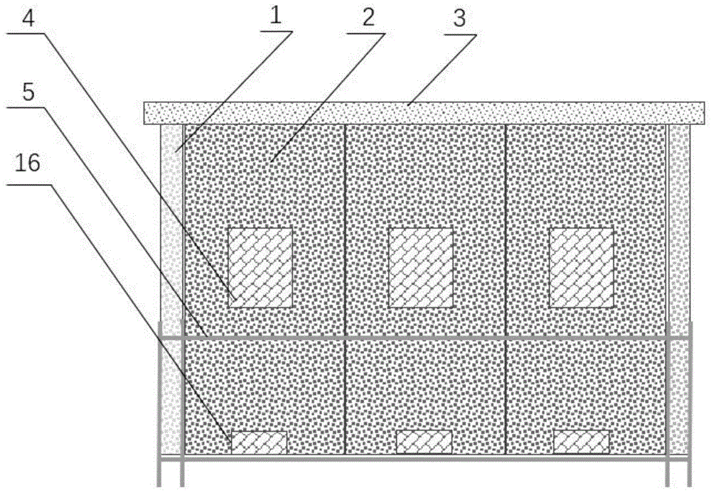 户外放养鹅舍的制作方法