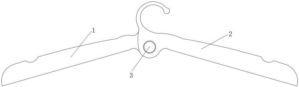 一种可折叠衣架的制作方法