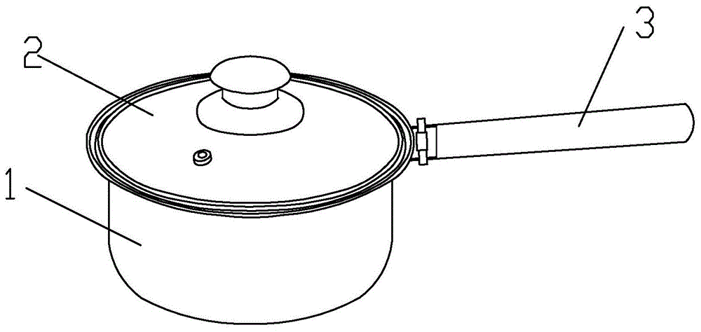 一种煮奶锅的制作方法