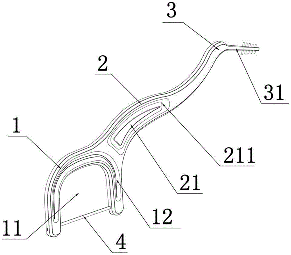 一种牙线棒的制作方法