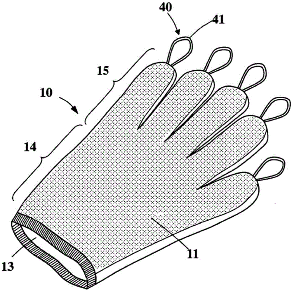 一种透明式医用活动手套的制作方法