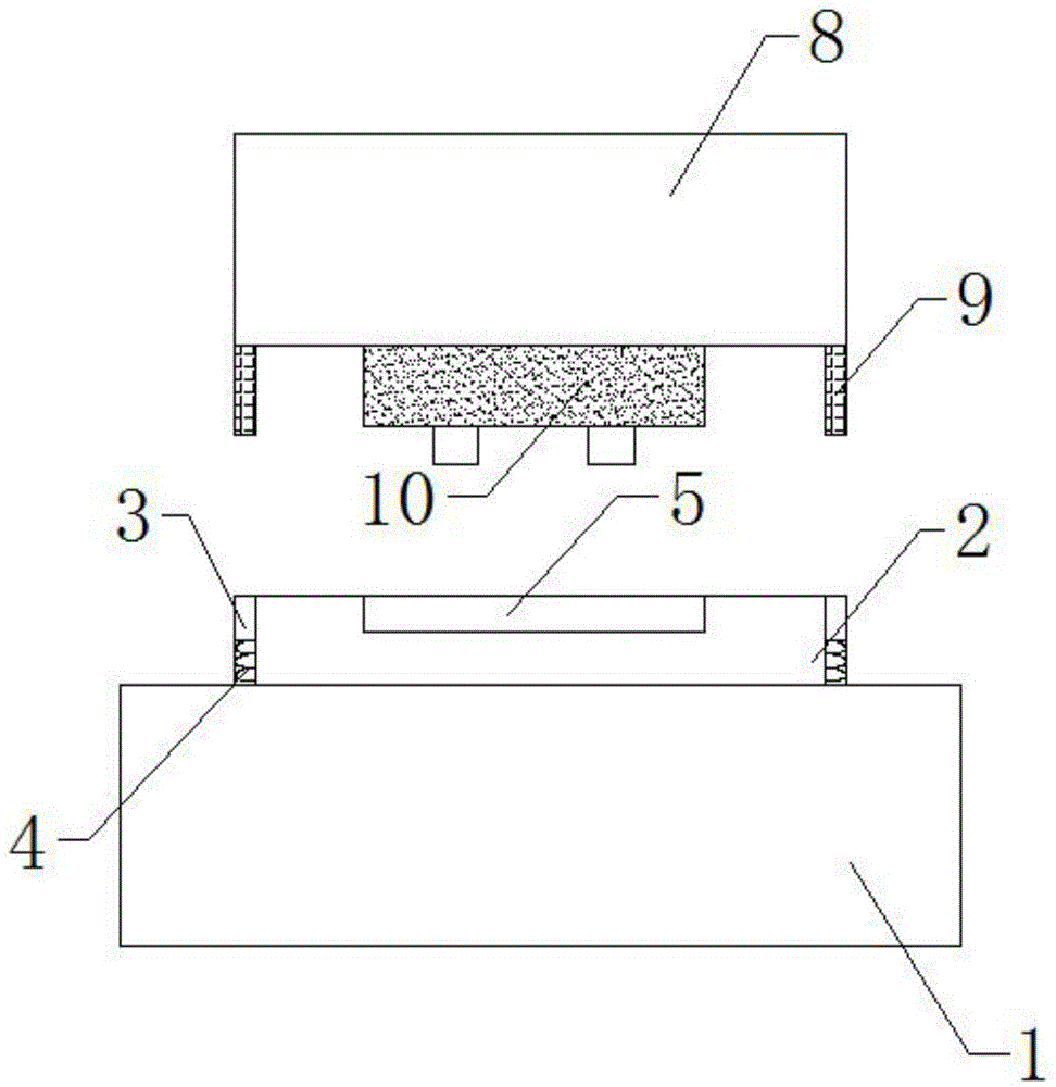 一种汽车反光标志冲压模具的制作方法