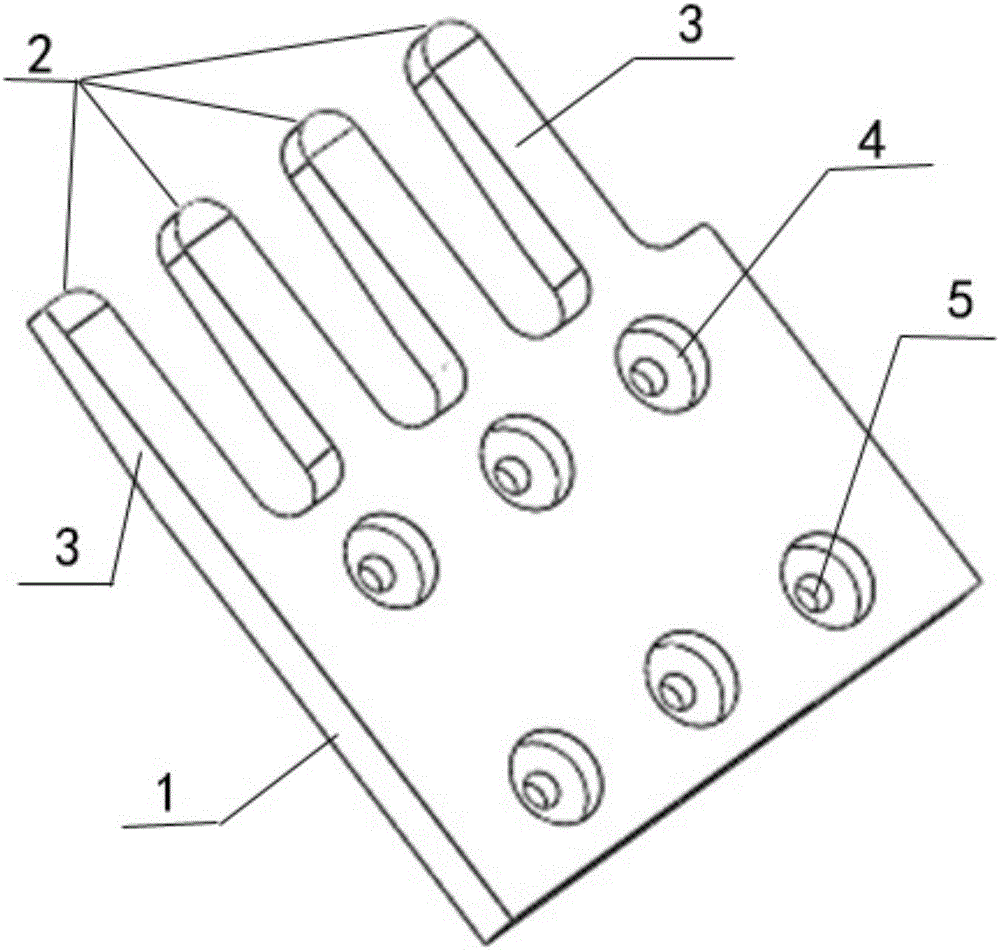 一种可调节式指形板及其组件的制作方法