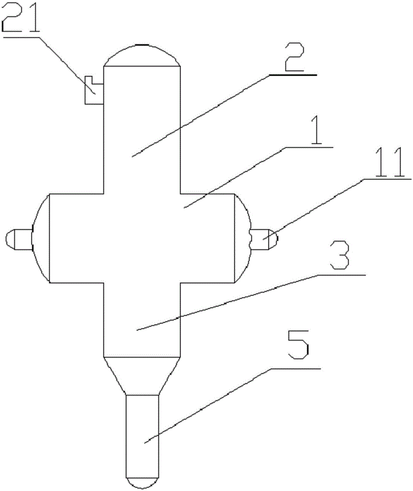 一种交叉式炼化设备结构的制作方法