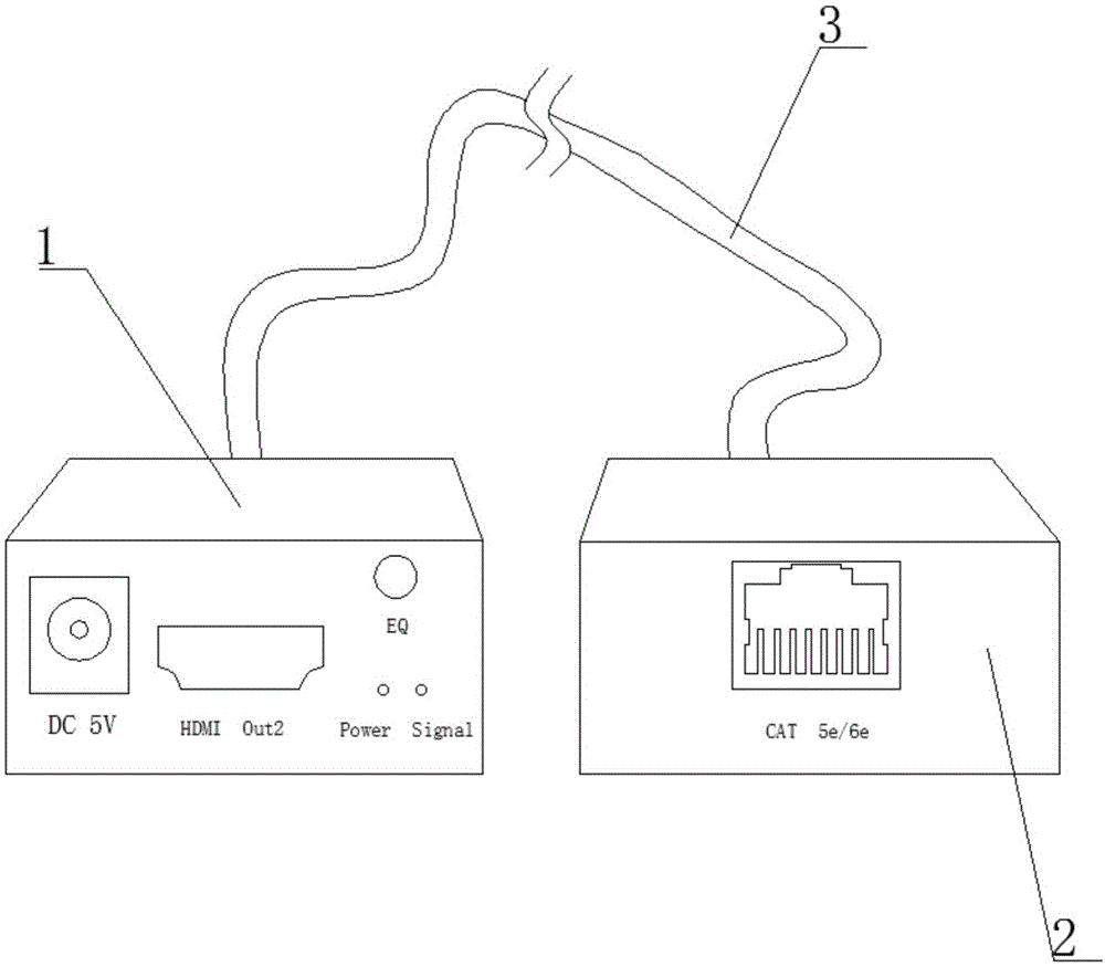 一种HDMI单网线延长器的制作方法