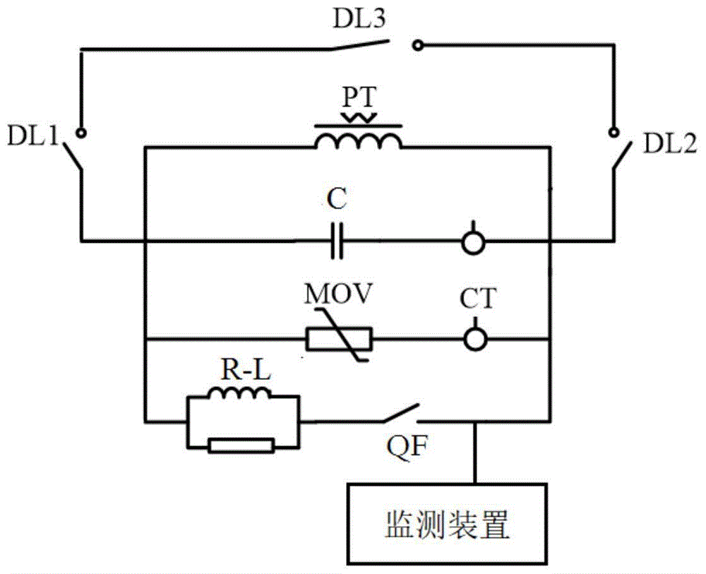 一种在线监测串联补偿装置的制作方法