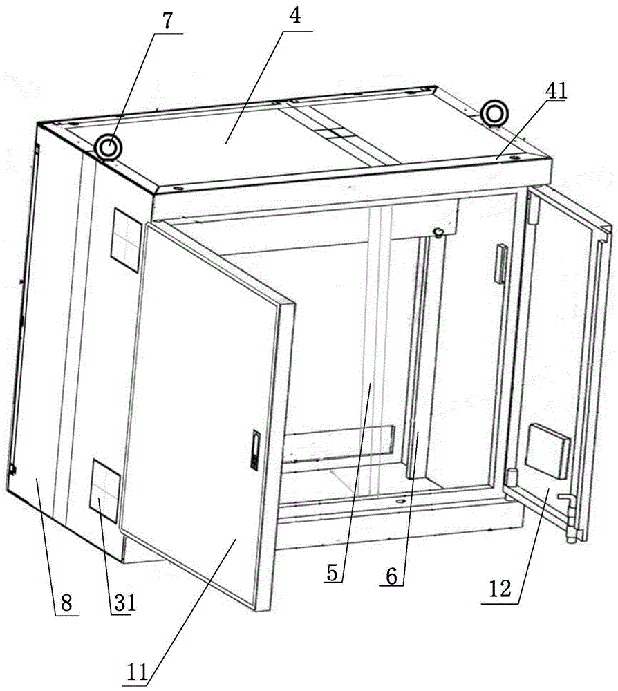 一种机载式闭式星三角启动柜的制作方法
