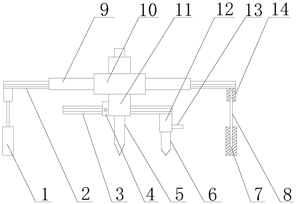 一种用于数学作图使用的新型绘图工具的制作方法