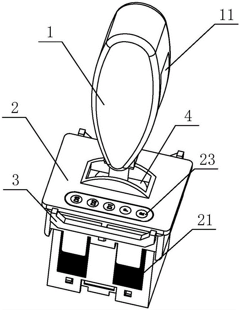 一种用于电动童车的档位控制器的制作方法