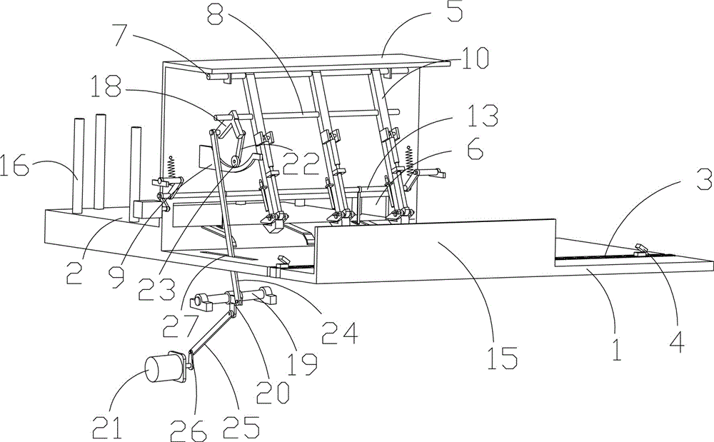 一种信封自动给进装置的制作方法