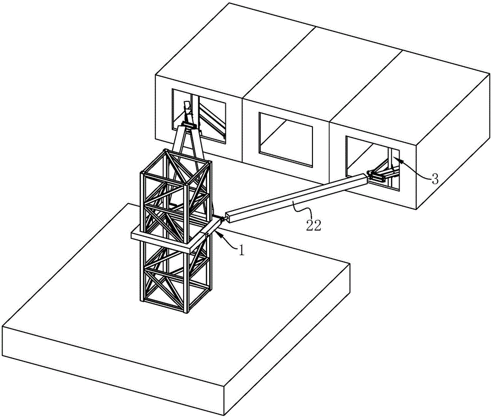 一种塔吊锚固装置的制作方法