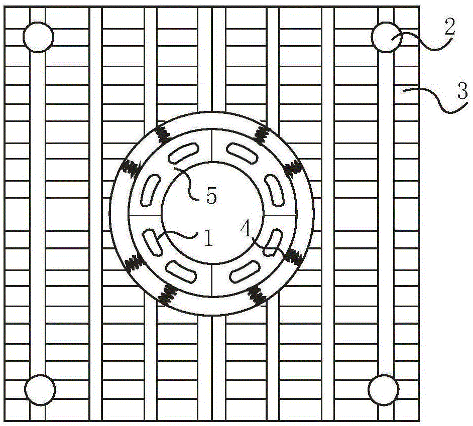 一种护树钢格板的制作方法