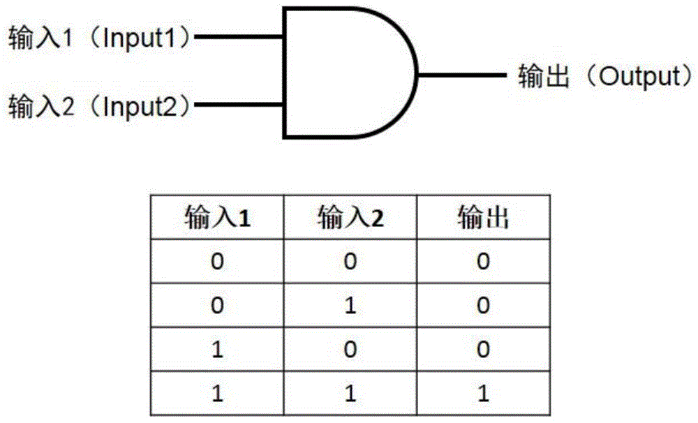 一种基于线性双链DNA分子连接的与门逻辑运算方法及应用与流程