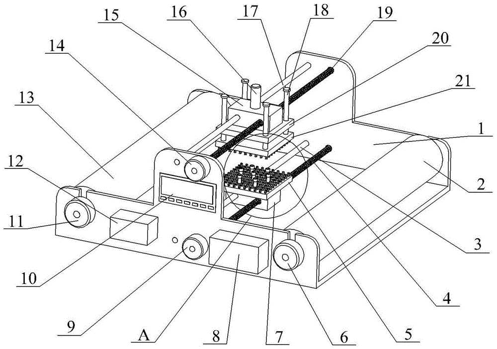 一种数控皮革冲孔机的制作方法