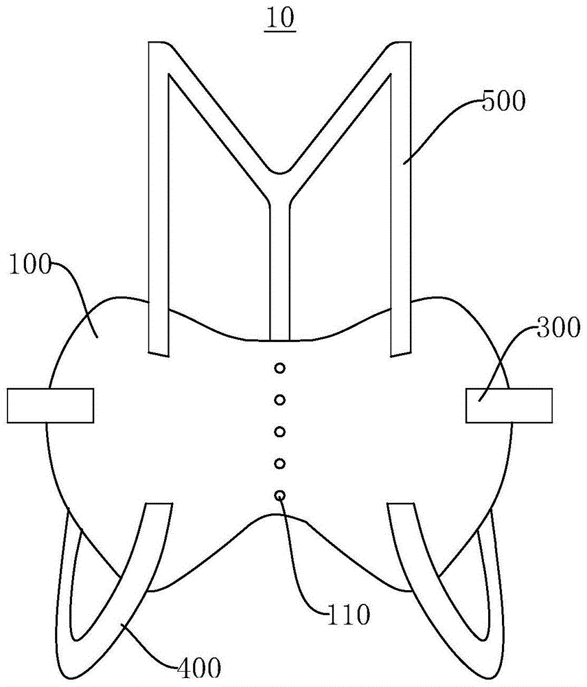 背带式腹股沟疝气带的制作方法