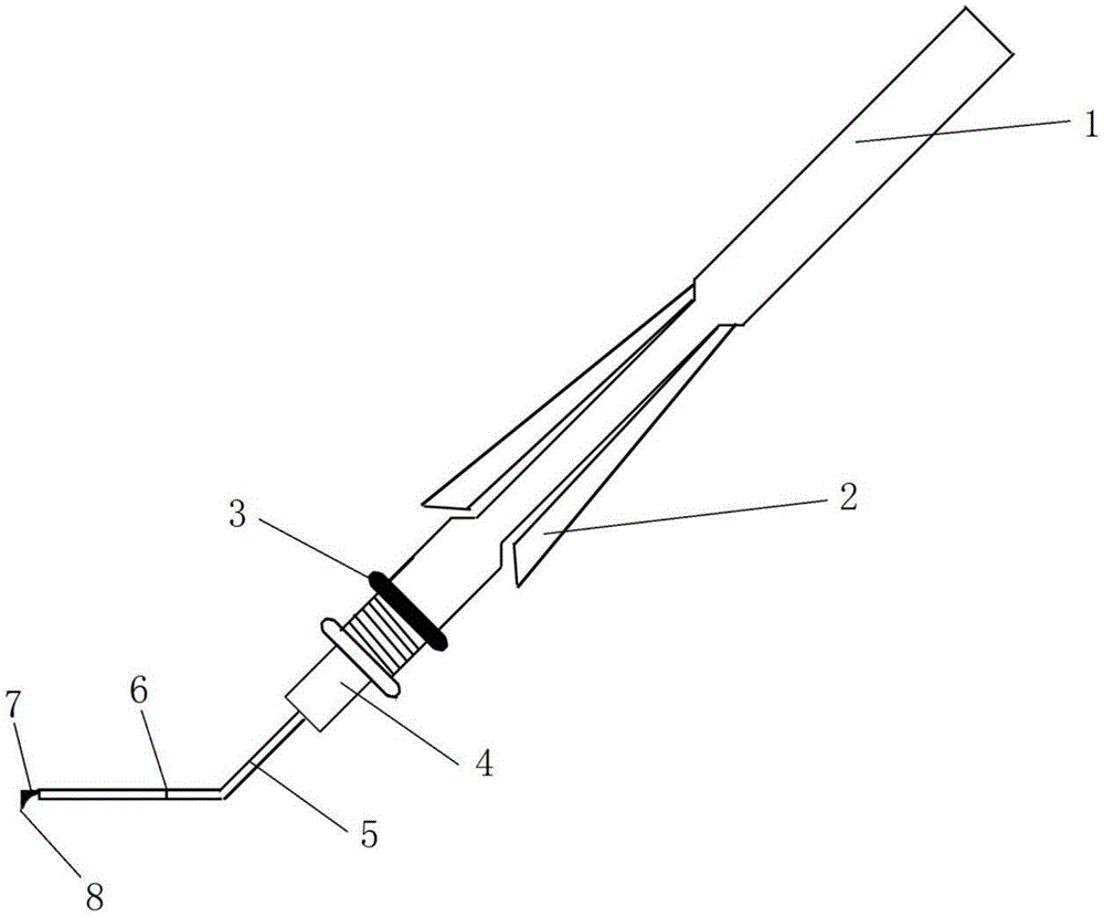 一种针镊两用微型撕囊器的制作方法