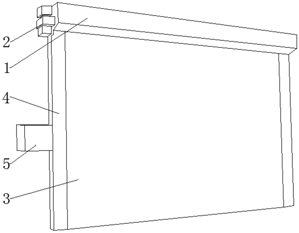 一种用于建筑装饰的消防卷帘柱的制作方法