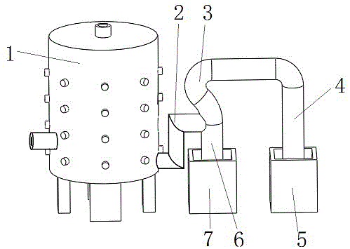 一种脱硫吸收塔溢流物处理装置的制作方法
