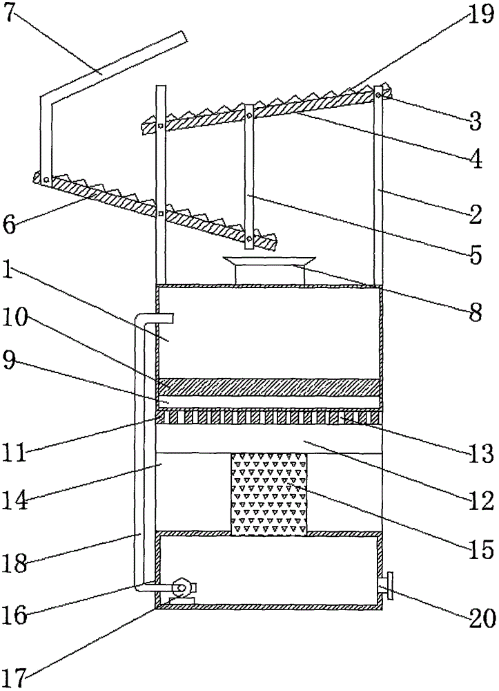 一种建设海绵城市用雨水收集装置的制作方法