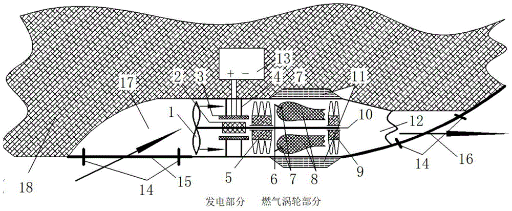 一种基于金属纳米粉末燃烧的飞行器辅助发电机构的制作方法