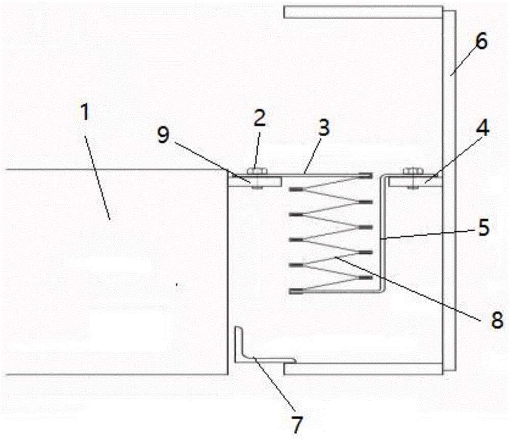 一种空预器LCS系统正常投运的扇形板头部密封装置的制作方法