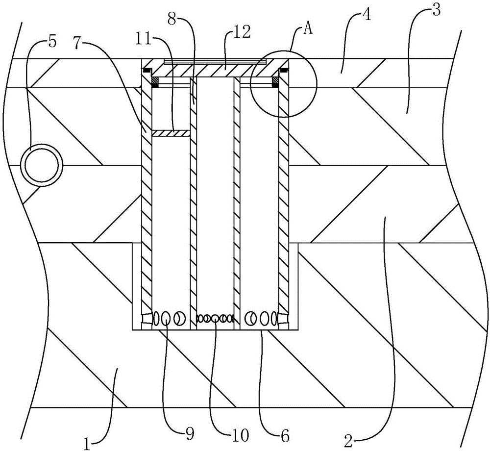 一种水地暖排湿结构的制作方法