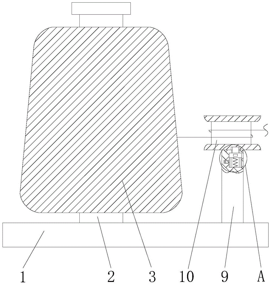 一种阻燃型用于缝制服装的中空纱的制作方法