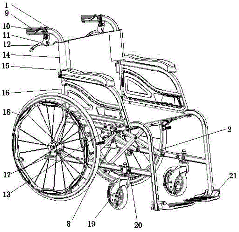 一种具有极高性能的手推轮椅的制作方法