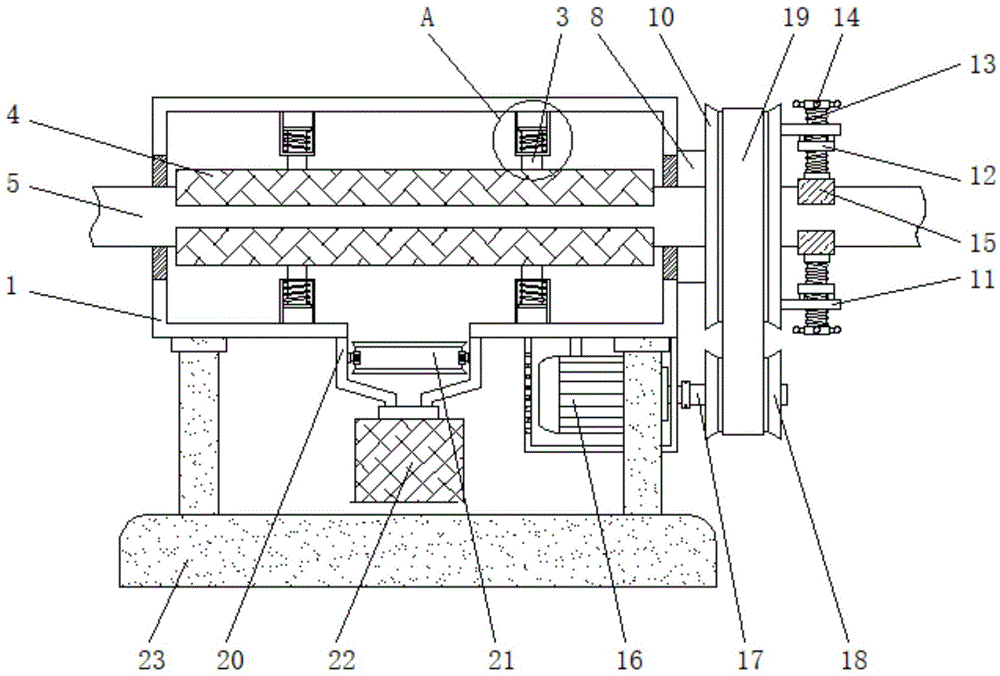 一种建筑工程用钢管除锈装置的制作方法