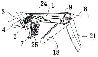 一种具有旋出式螺丝套筒结构的多功能扳手的制作方法