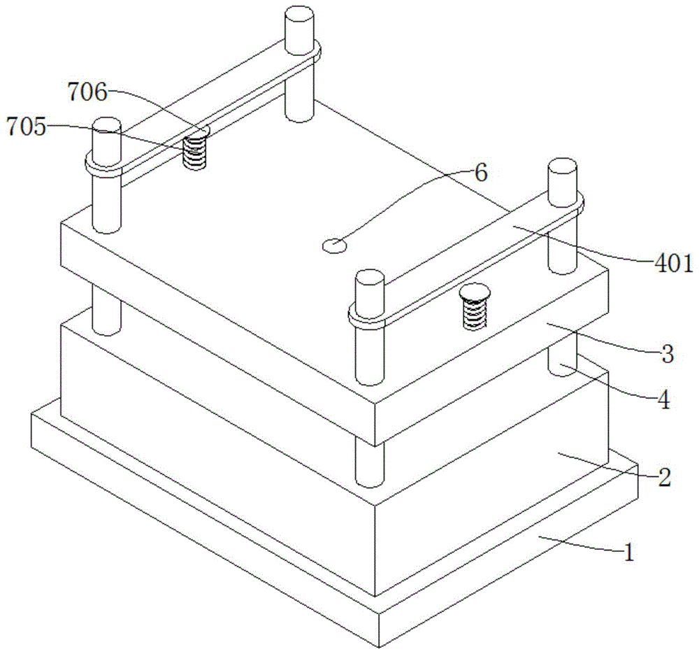 一种具有快速冷却降温功能的铝合金压铸模具的制作方法