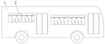 一种可缓冲乘客惯性摆动的电动城市公交车的制作方法