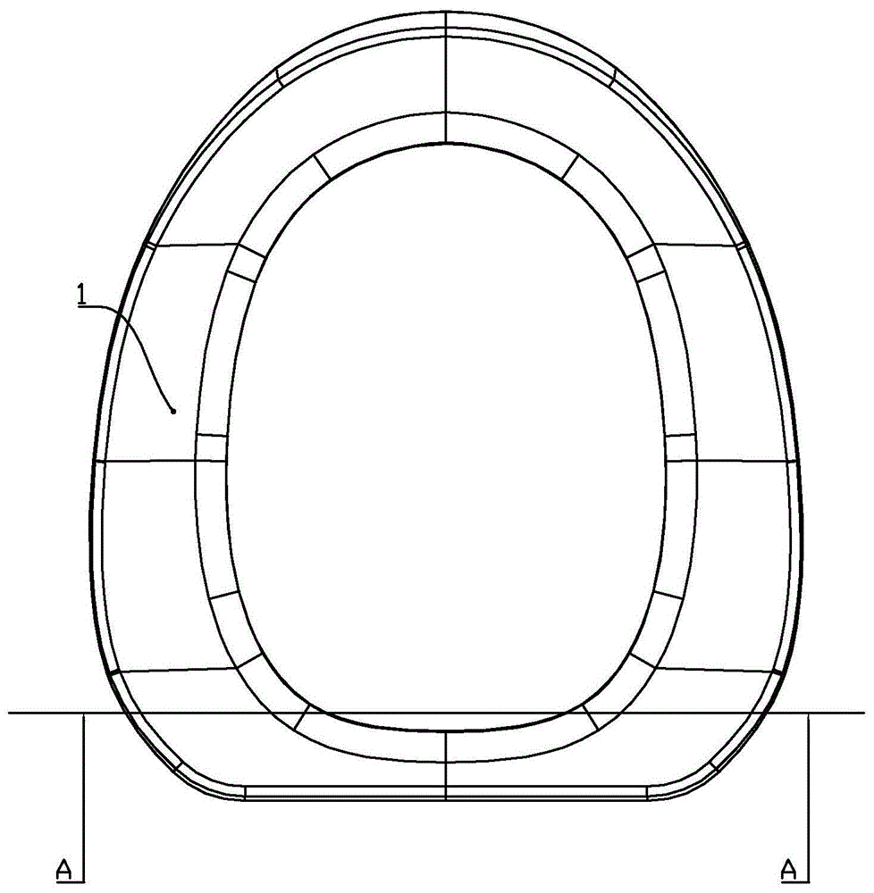 一种马桶坐垫及抽真空发泡制备工艺的制作方法