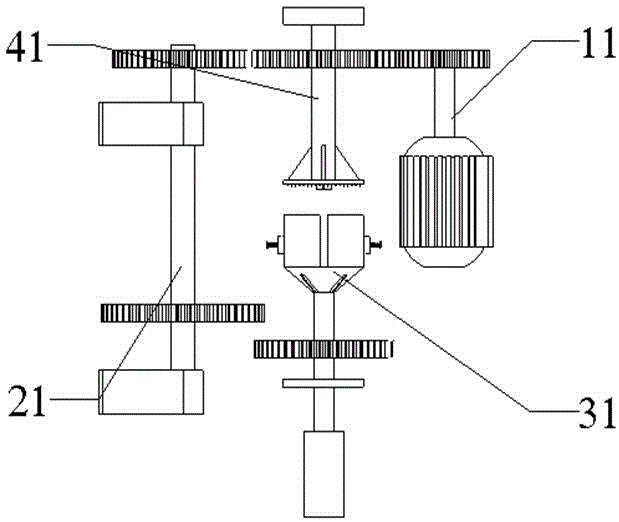 一种青椰子脱纤维成型机的制作方法