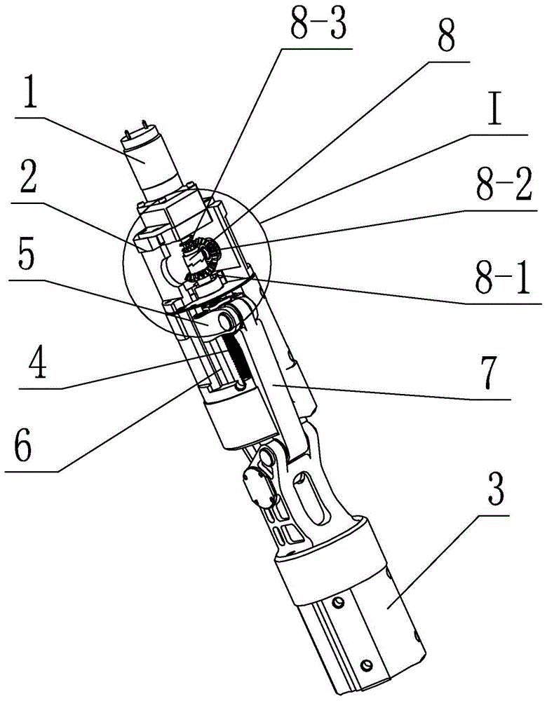 一种铰接自动驱动单元及折叠丝杠驱动的折展支撑臂的制作方法