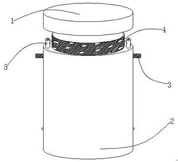 一种五氧化二磷运输保护桶的制作方法