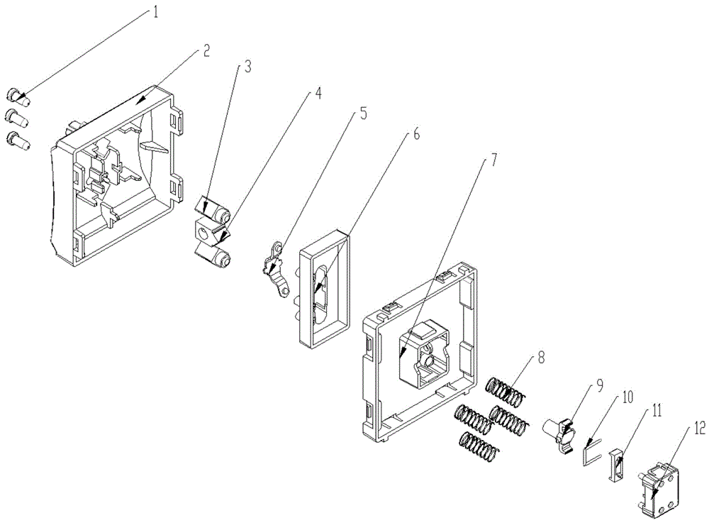 一种按压式回位开关的制作方法