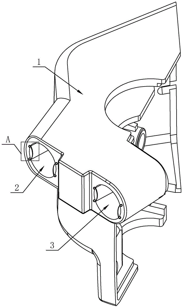 一种组合开关壳体的制作方法