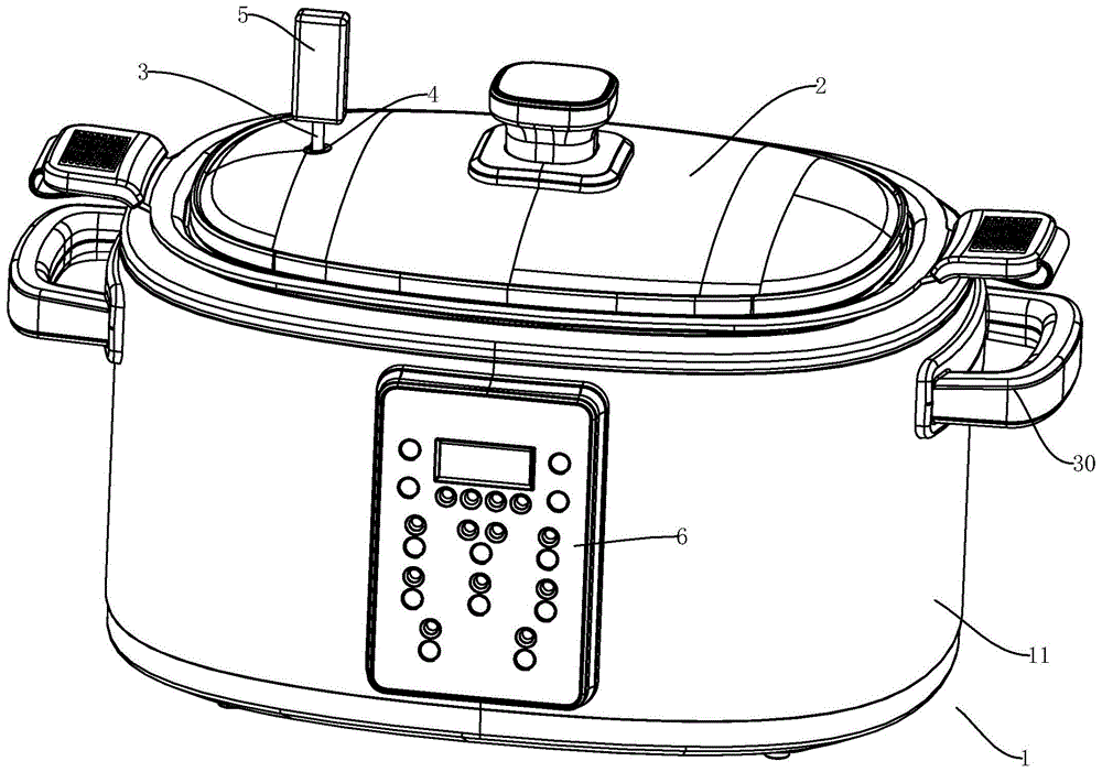 一种具有外置式温度传感的锅的制作方法