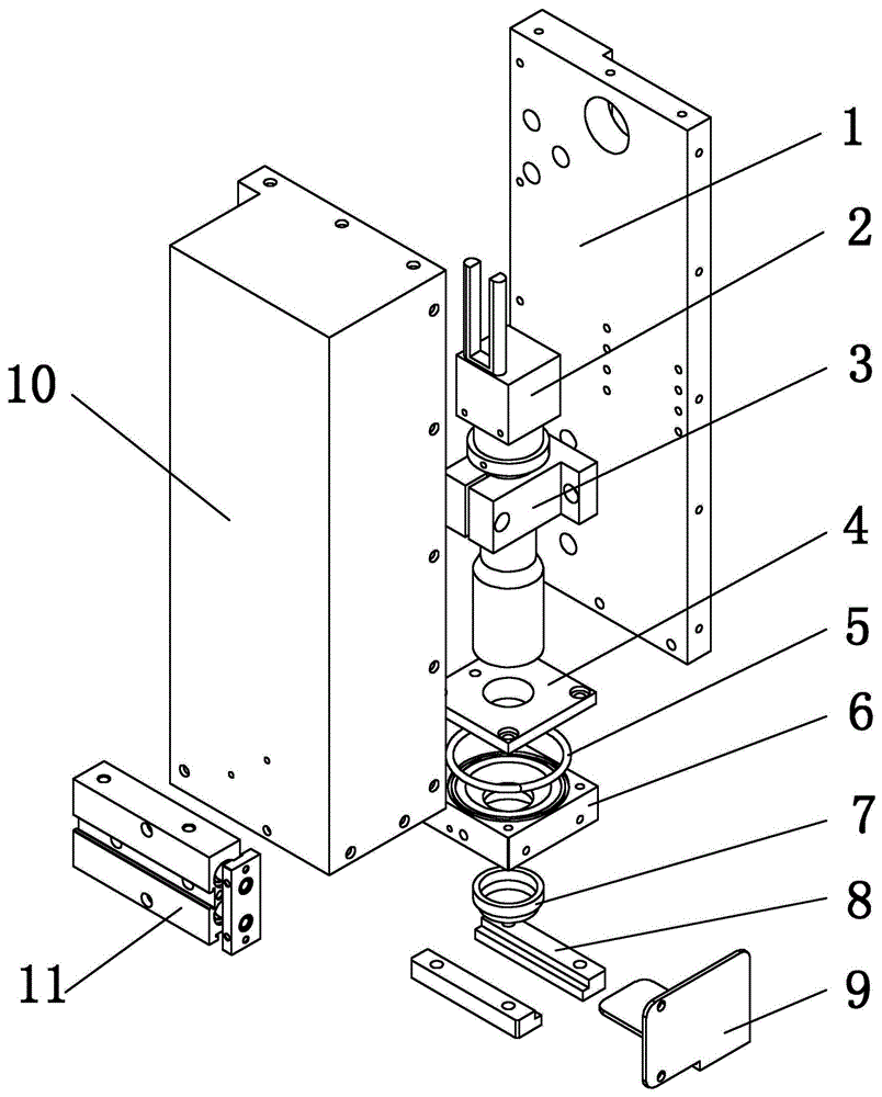一种精雕机的CCD装置结构的制作方法