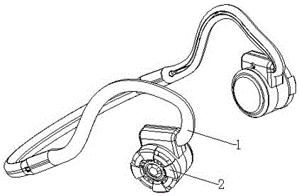 一种反磁性增幅驱动的动磁式骨传导耳机的制作方法
