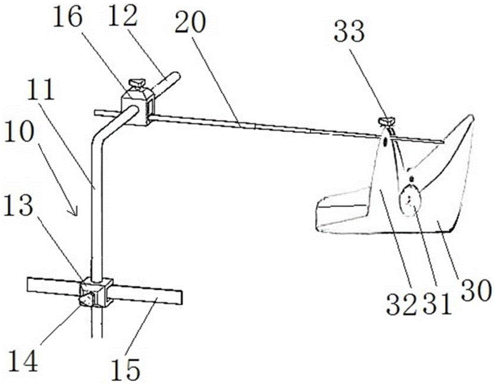 一种术中下肢力线测量工具的制作方法