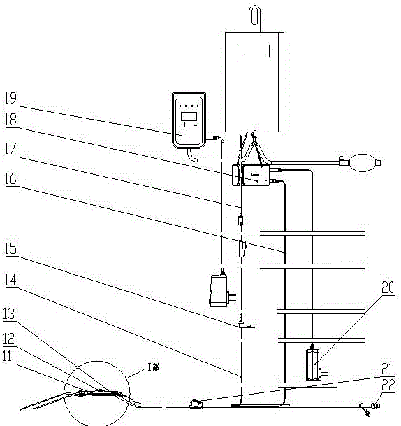 一次性冲洗吸引引流管的制作方法